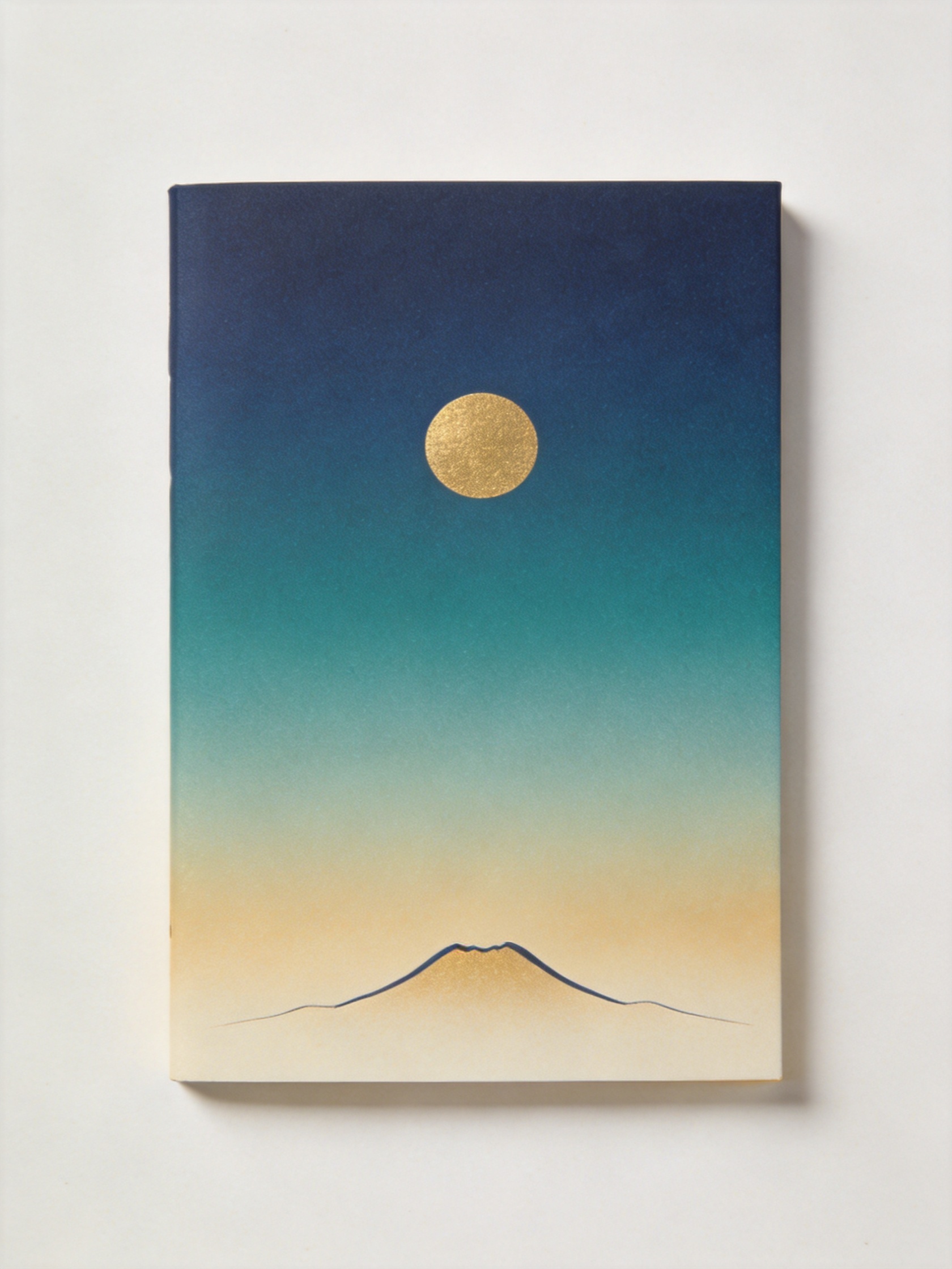 Cover of The Dawn Book, soft gold light over indigo